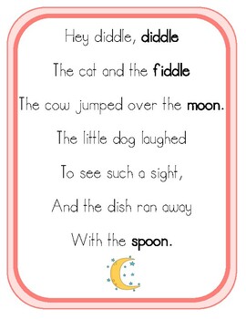 Nursery Rhymes To Use With Heggerty Prek Curriculum By Addictive Addie