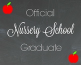 Nursery School Graduate