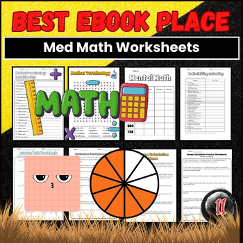 Preview of Nursing Math Medication Worksheets