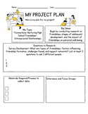 Nurturing High School Friendships Project (4 pages includi