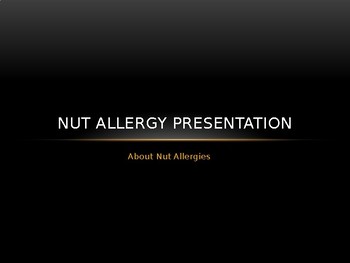 Preview of Nut Allergy Information