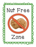 Nut Free Posters