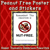 Nut and Peanut Free Poster