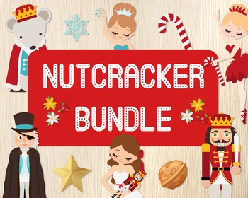 Preview of Nutcracker BUNDLE, Flashcards, Games, Coloring, Christmas Pack, Ballet