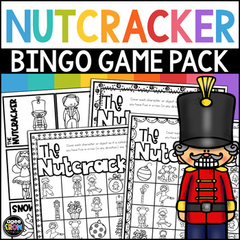 Preview of Nutcracker Bingo!  Christmas Activities & December Sub Plans