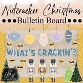 Nutcracker Bulletin Board | Christmas Nutcracker Door Deco