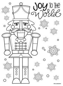 coloring pages of the nutcracker