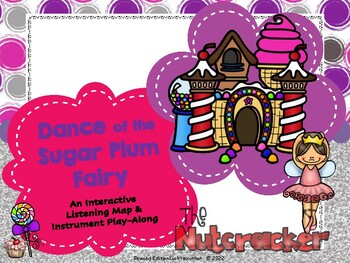 Preview of Nutcracker: Dance of Sugar Plum Fairy - Listening Map - PDF Ed. (2022 Edition)