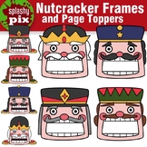 Nutcracker Frames and Page Topper Clipart