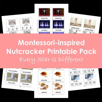 Preview of Nutcracker Printable Pack