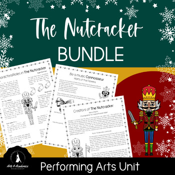 Preview of Nutcracker Unit BUNDLE of Background, Costumes, Music, Theater & Ballet Fun