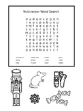 Nutcracker Word Search & Colouring Page