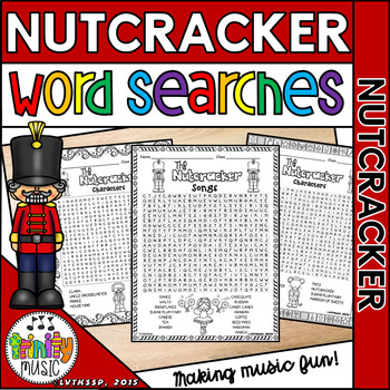 Preview of Nutcracker Word Search