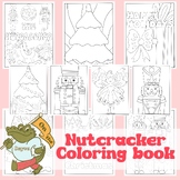 Nutcracker coloring pages | Christmas activity