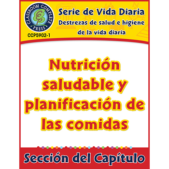 Preview of Nutrición saludable y planificación de las comidas Gr. 6-12