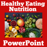 Health Food and Nutrition PowerPoint Activity Lesson Healt
