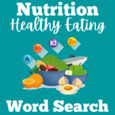 Nutrition | Healthy Eating | Worksheet Activity Kindergart