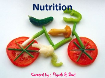 Preview of Importance of "Nutrition" in food