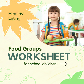 Preview of Nutrition Activities Food Group Lesson Plans for Preschool Worksheet
