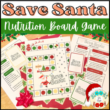 Preview of Nutrition Board Game | Foods Review | Christmas Holiday | CTE FCS