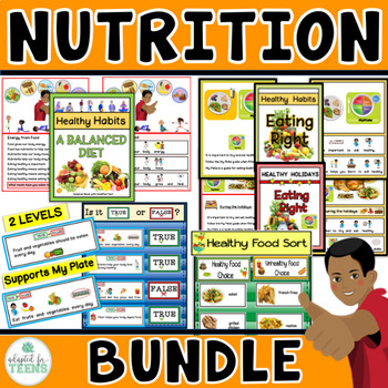 Preview of Nutrition Bundle for Special Education