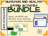 Nutrition Bundle - Spring Break Activity Packet