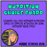 Nutrition Choice Board 
