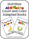 Nutrition Count and Color Books: Fruits & Vegetables