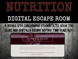 Nutrition Digital Escape Room