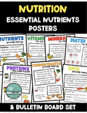 Nutrition - Essential Nutrients - Teaching Posters - Bulle