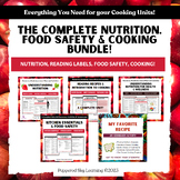 Nutrition, Food Safety & Cooking Bundle - Resources, Activ