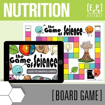 Preview of Nutrition Game | Print and Digital Science Review Board Game