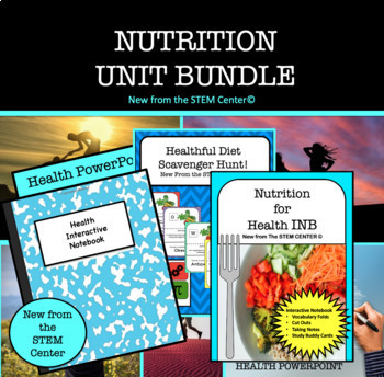 Preview of Nutrition - Health Unit Bundle