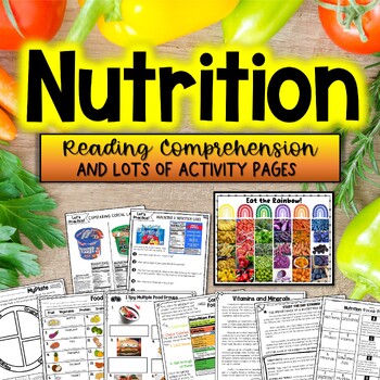 Preview of Nutrition, Health, and Food| Healthy Eating Activities, Food Groups, Food Labels