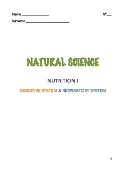 Preview of Nutrition I:  Digestive System and Respiratory System