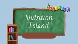 Nutrition Island-fun relay style food sorting and tagging 