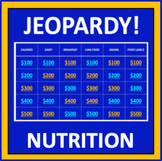 Nutrition Jeopardy - an interactive health game