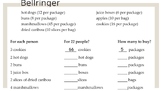 Nutrition Labels Station Review Lesson