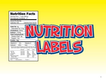 Preview of Nutrition Labels / What are They ? What do They Tell Us? A Practical Guide