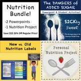 Nutrition Powerpoint & Project Bundle