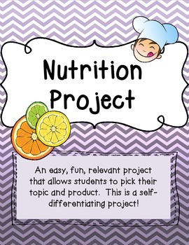 Preview of Nutrition Project