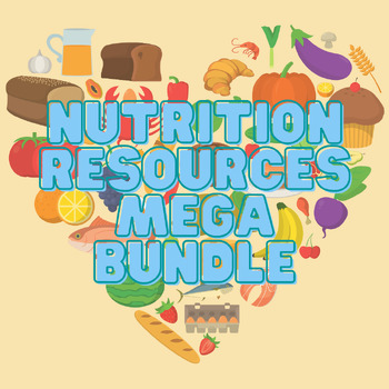 Preview of Nutrition Resources MEGA Bundle (Lifetime Nutrition and Wellness)
