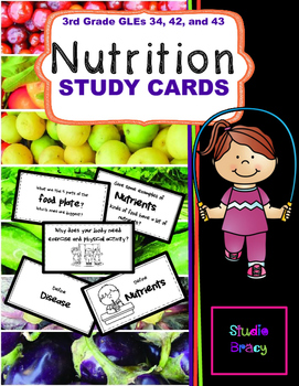 Preview of Nutrition Flash Cards