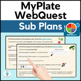 Nutrition Project - Free Nutrition Activity WebQuest for F