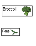 Nutrition Vocab Cards