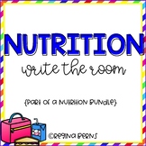 Nutrition Write the Room