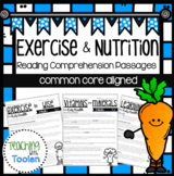 Nutrition and Exercise Reading Passages and Questions