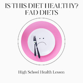 Nutrition Lesson:  Students Research Fad Diets to see, "Is