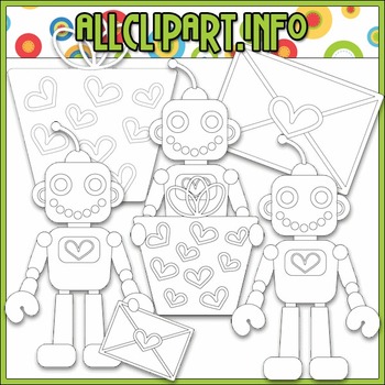 robot nuts and bolts clipart