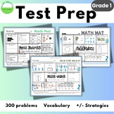 NWEA MAP Math Bundle Grade 1- Test Prep Spiral Practice Review